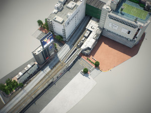 Tokyo shibuya block 7 3D Model
