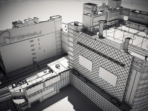 Tokyo shibuya block 7 3D Model