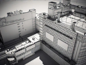 Tokyo shibuya block 7 3D Model