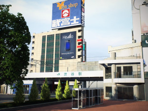 Tokyo shibuya block 7 3D Model