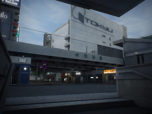 Tokyo shibuya block 7 3D Model