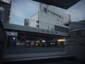 Tokyo shibuya block 7 3D Model