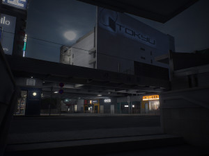 Tokyo shibuya block 7 3D Model