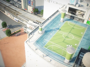 Tokyo shibuya block 7 3D Model