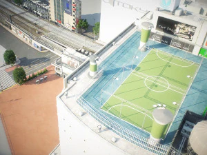 Tokyo shibuya block 7 3D Model