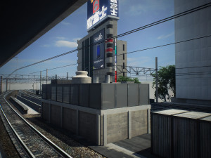 Tokyo shibuya block 7 3D Model
