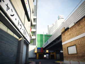 Tokyo shibuya block 7 3D Model