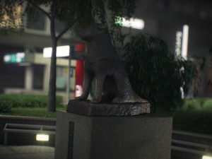 Tokyo shibuya block 8 hachiko Model 3D