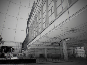 Tokyo shibuya block 8 hachiko Model 3D