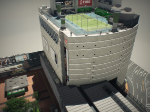 Tokyo shibuya block 8 hachiko Model 3D