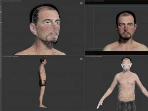 Young man alex 3D Model