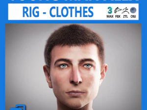 नवयुवक एलेक्स 3D मॉडल