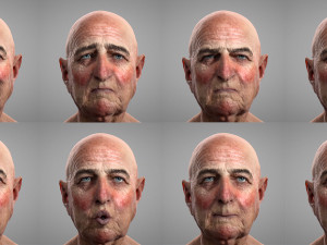 old man alex 3D Модель