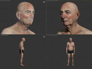 old man alex 3D Модель