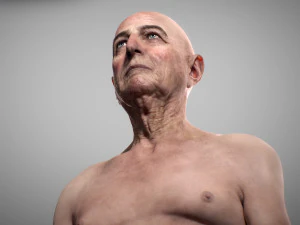 Oude man Alex 3D Model