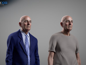 old man alex 3D Модель