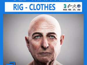 बूढ़ा आदमी एलेक्स 3D मॉडल