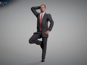 middle age man alex 3D-Modell