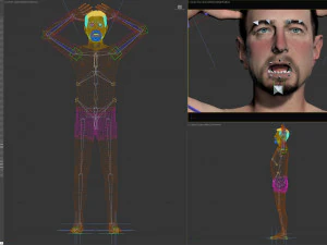 Middle age man alex 3D Model