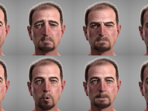 middle age man alex 3D-Modell
