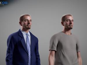 middle age man alex 3D-Modell