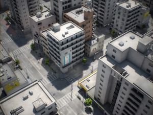 Japan - 4 blocks 1 3D मॉडल