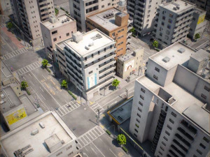 Japan - 4 blocks 1 3D Model