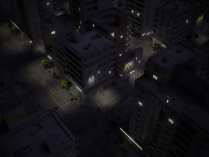 Japan - 4 blocks 1 3D Model