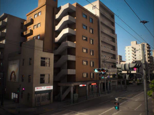 Japan - 4 blocks 1 3D Model