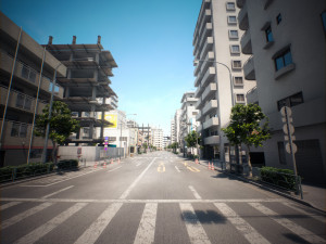 Japan - 4 blocks 1 3D मॉडल