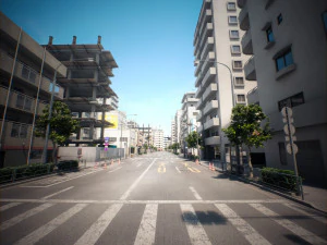 Japan - 4 blocks 1 3D Model