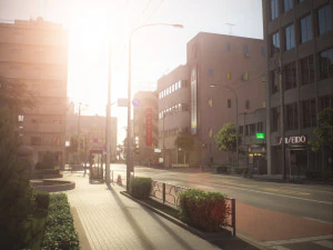 Japan - 4 blocks 2 3D Model