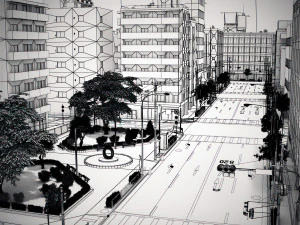 Japan - 4 blocks 2 3D Model