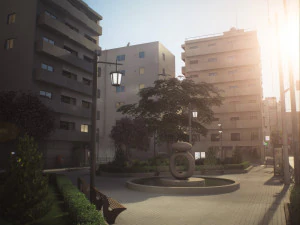 Japan - 4 blocks 2 3D Model