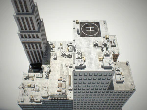 ニューヨークブロック 1 v2 3Dモデル