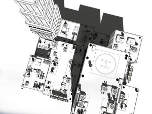 ニューヨークブロック 1 v2 3Dモデル