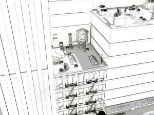 ニューヨークブロック 1 v2 3Dモデル