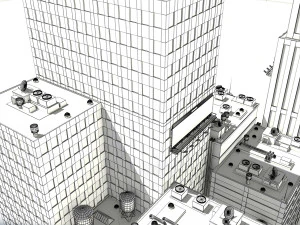 ニューヨークブロック 1 v2 3Dモデル