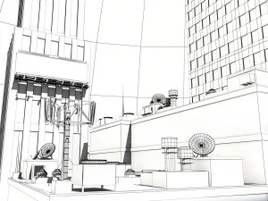 ニューヨークブロック 1 v2 3Dモデル