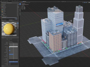 ニューヨークブロック 1 v2 3Dモデル
