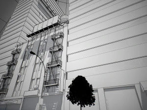 ニューヨークブロック 2 v2 3Dモデル