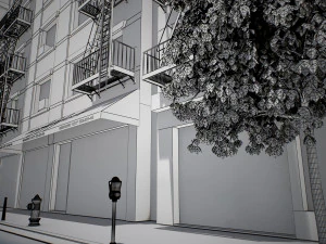 ニューヨークブロック 2 v2 3Dモデル