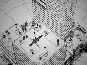 ニューヨークブロック 2 v2 3Dモデル