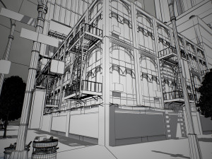 nyc block 3 v2 3D Модель