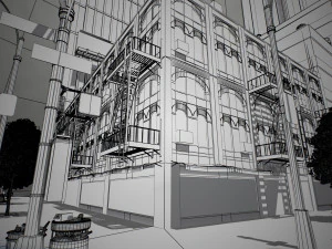Nyc block 3 v2 3D Model
