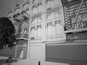 nyc block 3 v2 3D Модель
