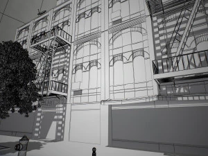 Nyc block 3 v2 3D Model