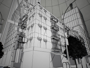 nyc block 3 v2 3D Модель