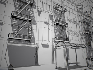 nyc block 3 v2 3D Модель