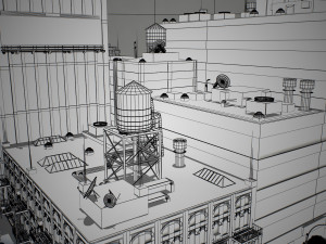 nyc block 3 v2 3D Модель